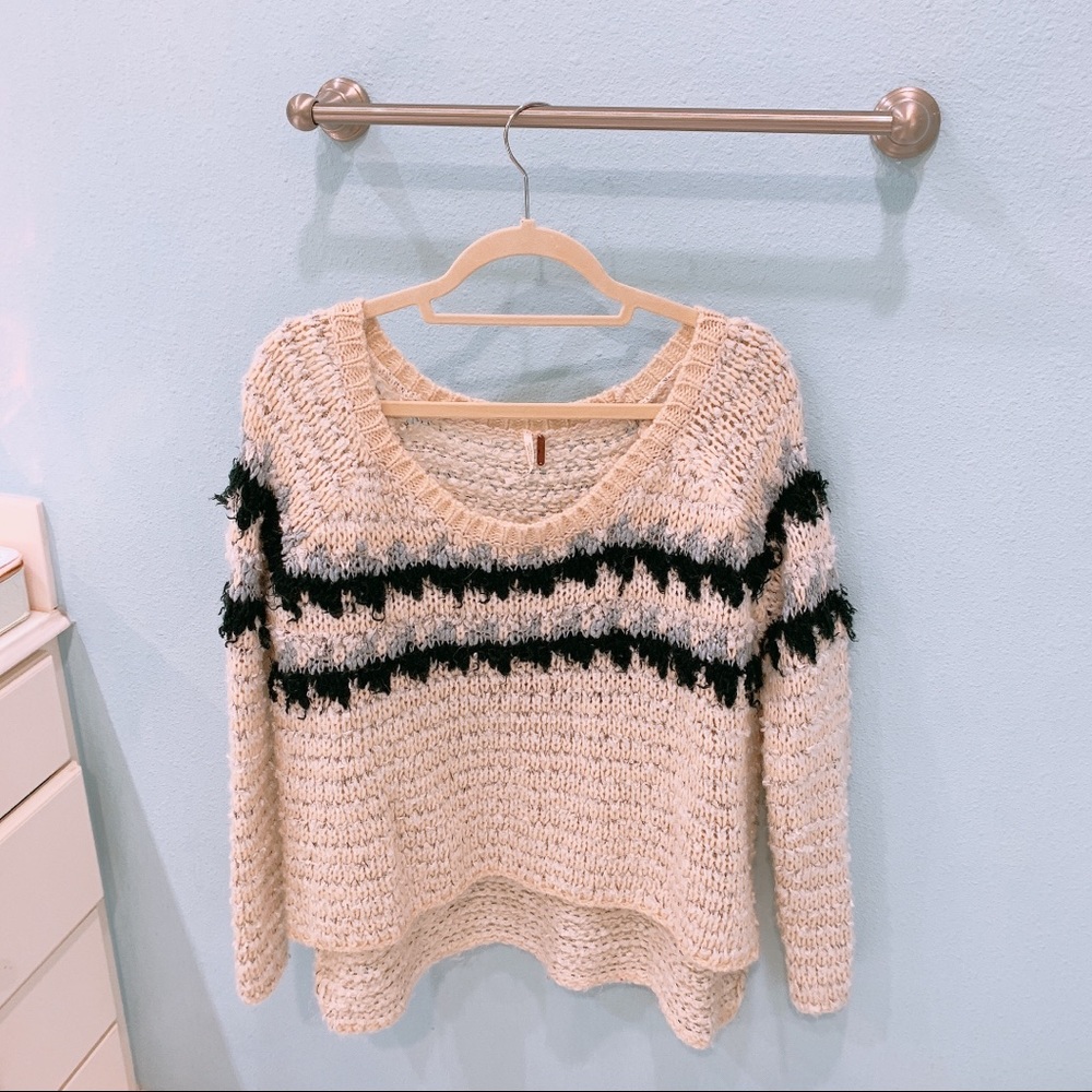 Free People crop sweater